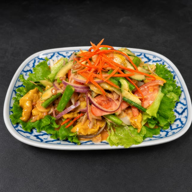Grilled Chicken Peanut Salad.